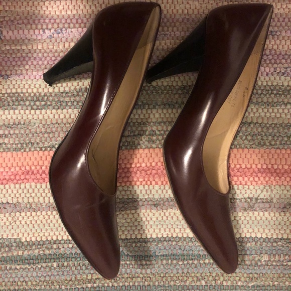 Oxblood coach classic heels 8.5 - Picture 1 of 5
